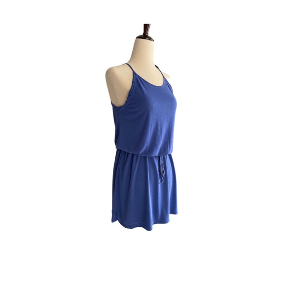 Royal Blue Boho Beach Dress - Picture 2 of 3